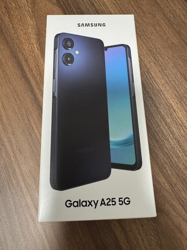 GALAXY A25 5G(ブラック)