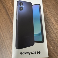 GALAXY A25 5G(ブラック)の画像