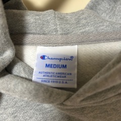 Champion チャンピオン　グレーパーカーの画像