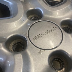 ホンダ純正 モデューロ 15インチアルミホイール 15×4.5J 4H100PCD+45 4本 NBOXなど軽自動車にの画像