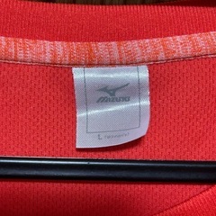 Mizuno メッシュスポーツウェア レッドの画像