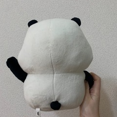 　【美品】ごきげんぱんだ　おでぶ　ぬいぐるみの画像