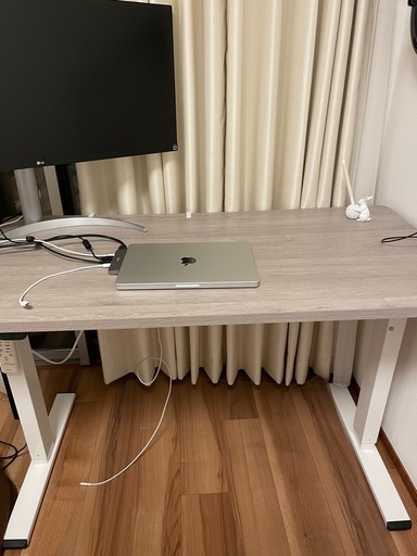 フレキシスポット　FLEXISPOT 電動式スタンディングデスク (幅120×奥行60)  EG1 