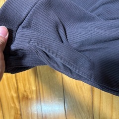 リブ編みスラックスの画像