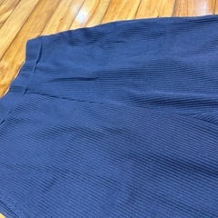 リブ編みスラックスの画像