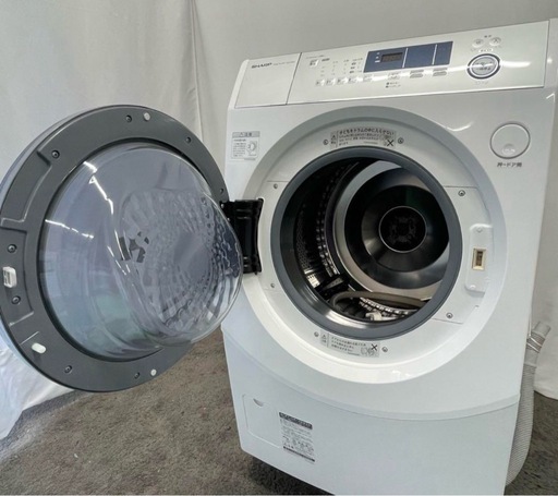 【最安値】?2020年製SHARPドラム式洗濯乾燥機　単身最適　ES-H10D 配達無料！