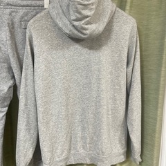 Nike ナイキ　グレー ジャージ セットアップ L スウェット ナイキ　メンズ　 上下セット ジップアップ パーカー スウェットの画像