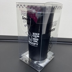 スヌーピーのタンブラー！黒の画像