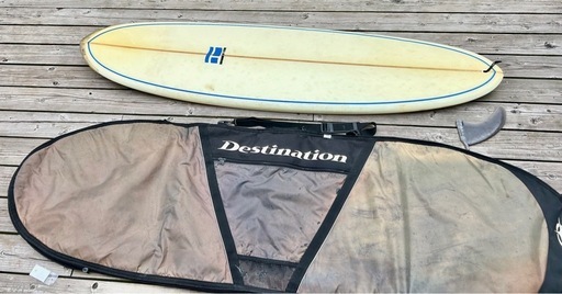 T-STICK ファンボード　サーフ6.6ft 198cm ケース&フィン付き T-STICK ファンボード サーフ6.6ft 198cm ケース&フィン付き