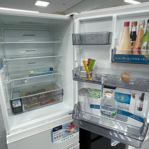 最安値?【アウトレット展示品】2025年購入TOSHIBA冷蔵冷凍庫365L 配達無料！