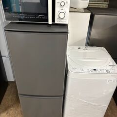 新居応援！【分解掃除済み】中古家電３種（冷蔵庫、電子レンジ、洗濯機）の画像