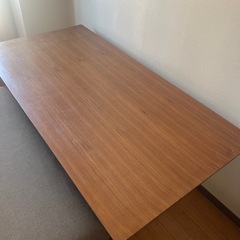 【無印良品】リビングでもダイニングでも使えるテーブル＆ベンチセット の画像
