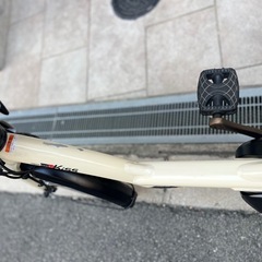 大阪府　子供乗せ　ヤマハ　クイッシー 電動アシスト自転車 チャイルドシート付きの画像