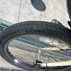 大阪府　子供乗せ　ヤマハ　クイッシー 電動アシスト自転車 チャイルドシート付きの画像