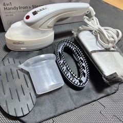 【美品】Kocokara ハンディアイロン＆スチーマー（4in1）✨の画像
