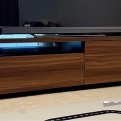 テレビボード テレビ台 180cm 木目 ウォールナットの画像