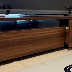 テレビボード テレビ台 180cm 木目 ウォールナットの画像