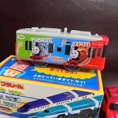 ミニカー　トーマス　プラレール　ANA 飛行機の画像