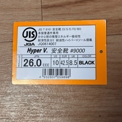 安全靴の画像