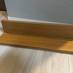 【美品】無印良品　壁に付けられる家具棚の画像