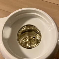 【美品】ピーコックガラス製卓上用まほうびんの画像