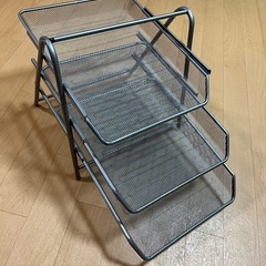書類トレー　卓上収納　10/3までの出品の画像