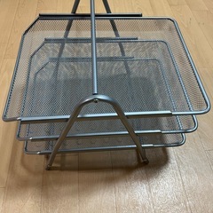 書類トレー　卓上収納　10/3までの出品の画像