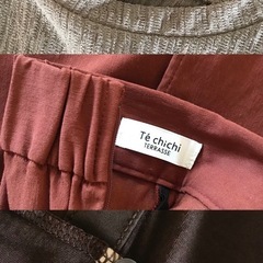 ZARA トップス　ワンピース　スカート　3着セット ブラウン系 の画像