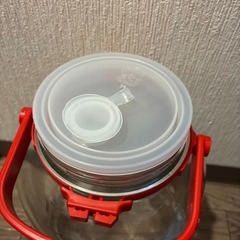 梅酒、らっきょを漬ける瓶　漬物容器の画像