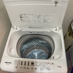 縦型洗濯機 Hisense 5.5kg (引き取り限定名古屋市千種区)の画像