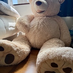 コストコ くまのぬいぐるみ テディベア 53インチ[未使用美品コストコBear]の画像