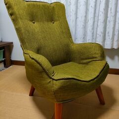 ハイバックチェア　ひとり用ソファの画像