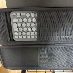 ロジクール ワイヤレスキーボード PEBBLE KEYS 2 K380sGRの画像