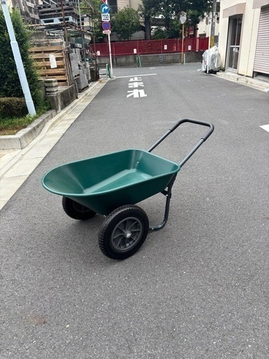 【新品】二輪車 ネコ ノーパンクタイヤ 耐荷重150kg 容量78L 一輪車 農業用 ネコ車 深型 浅型 持ち手 運搬台車 二輪台車 軽量 二輪運搬車 ガーデニングカート ガーデンカート 農作業