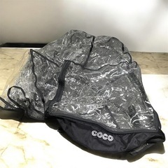 エアバギー ベビーカー レイン 防寒カバー ダウンフットマフの画像