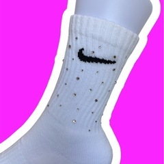 NIKE キラキラソックス　の画像