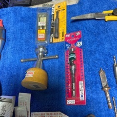 大工造作工具　　インパクトビット　鉋替刃　ジャキ
の画像