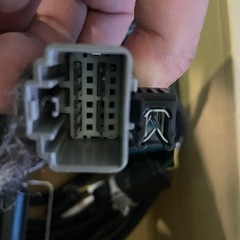 clarion 24v バックカメラモニターセット　新車外しの画像