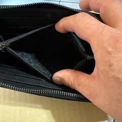 ダンヒル総柄 ジッパーウォレットの画像