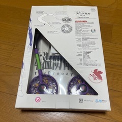 [SPICE OF LIFE] WFan ダブルファン ハンズフリー ver.2.0 エヴァンゲリオンスポーツ 初号機モデル DF210EVPB 熱中症対の画像