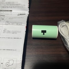 小型のサーマルプリンターの画像
