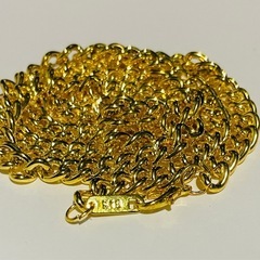 【数量限定】K18刻印有り 約35g金ネックレス luxury 18金GF GOLD 男女兼用 刻印 金アクセサリー  の画像
