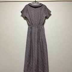 レトロ　花柄ワンピースの画像