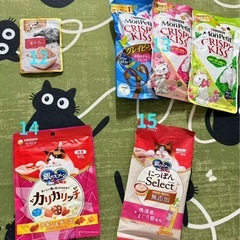 猫のおやつ15点、バラ⭕️の画像