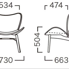 Sheralu Sofa シェラールソファ　木製椅子 ブラウン　高級家具の画像