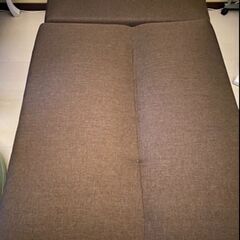 ソファーベッド(茶色)～引っ越し処分中～の画像