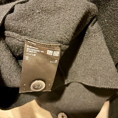 【美品2点セット】TAKAQ スリムフィットシャツ（LL）＆ UNIQLO カーディガン（L）の画像