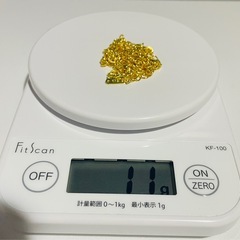 【1点限り】K18刻印有り 金クロスネックレス 男女兼用 おしゃれ 18金GF 十字架 GOLDの画像