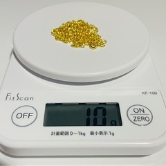 【2点限り】K18刻印有り GOLDクロスネックレス 男女兼用 ペア・お揃い可能 18金GF  luxury 十字架 シンプル  の画像