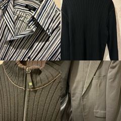 【美品】アルマーニの上質セーター（LL・ブラック）＋おまけ多数！まとめてお得にどうぞ♪の画像